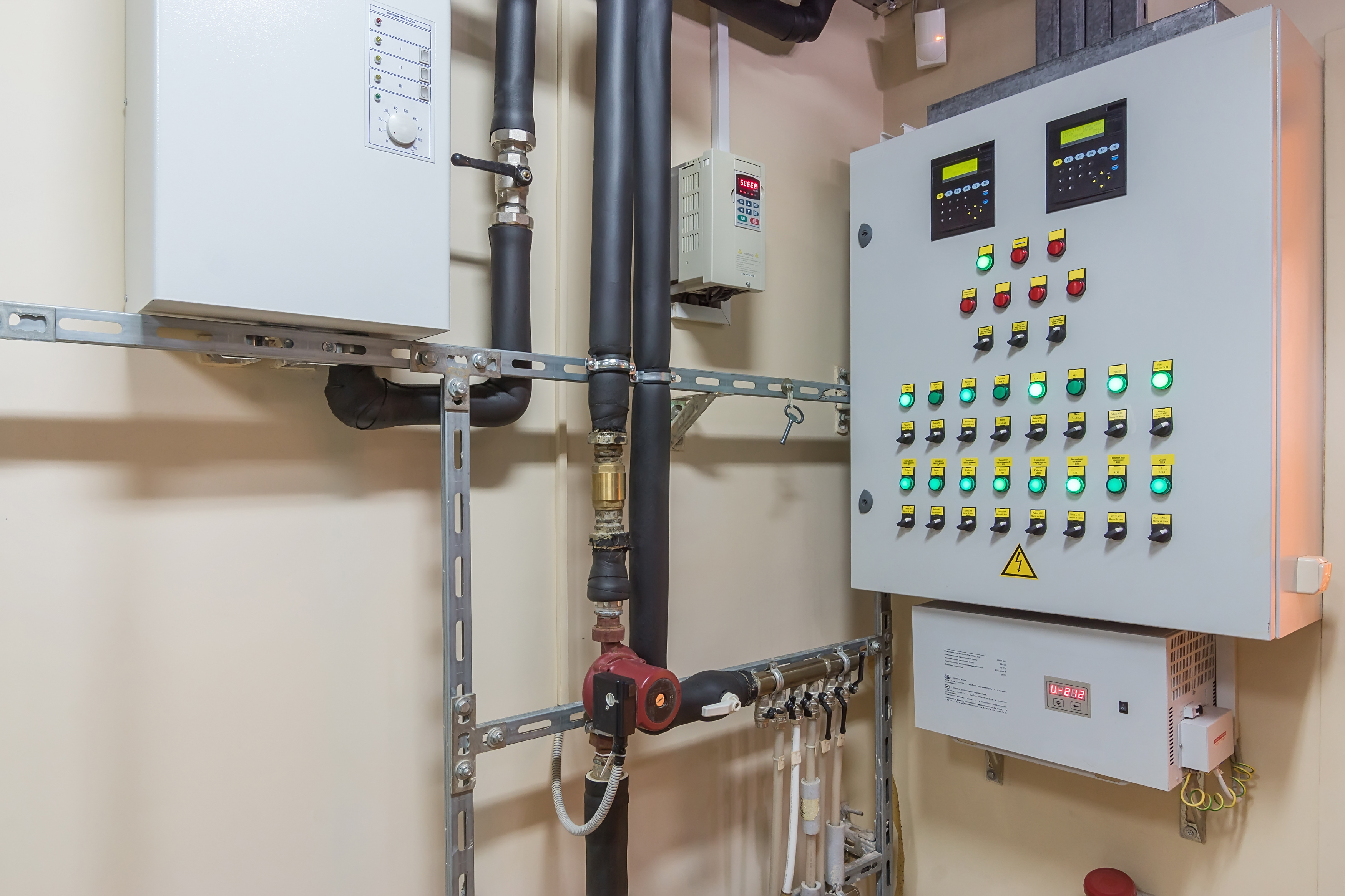 Electrical HVAC and Ductwork